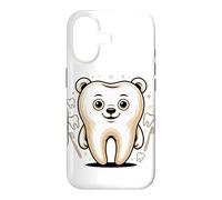 Carcasa para iPhone 17 The Molar Bear Dental Assistant Dentist Tooth Pun
