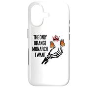 Carcasa para iPhone 17 The Only Orange Monarch I Want We Only Need One No Kings USA