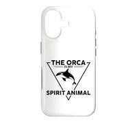Carcasa para iPhone 17 The Orca Is My Spirit Animal Whale Regalo de cumpleaños para Mujeres y Hombres