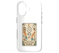 Carcasa para iPhone 17 The Registered Nurse Tarot Stethoscope Coffee Floral