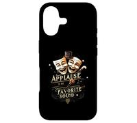 Carcasa para iPhone 17 Theater Actor Actress Masks Applause Is My Favorite Sound