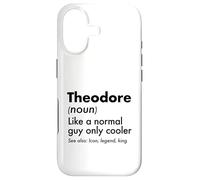 Carcasa para iPhone 17 Theodore como un Chico Normal Solo Cool Legend King First