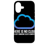 Carcasa para iPhone 17 There Is No Cloud Someone Else'S Computer Chiste Cloud