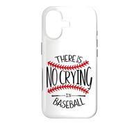 Carcasa para iPhone 17 There is No Crying in Baseball Women In My Baseball Mom Era