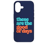 Carcasa para iPhone 17 These Are The Good OL' Days Positive Message Retro