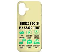 Carcasa para iPhone 17 Things I Do in my Spare Time, Gaming Gamer Videogame