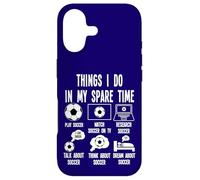 Carcasa para iPhone 17 Things I Do in my Spare Time, Soccer Player Merch. Soccer