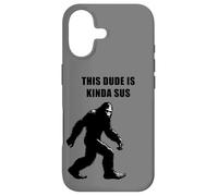Carcasa para iPhone 17 This Dude is Kinda Sus: Funny Suspicious Bigfoot Graphic