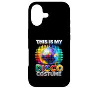 Carcasa para iPhone 17 This Is My Disco Disfraz Rainbow Mirror Ball Party Dance