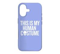 Carcasa para iPhone 17 This Is My Human Costume Alien Head Graphic