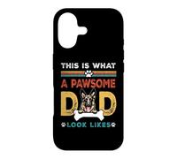 Carcasa para iPhone 17 This Is What A Pawsome Dad Look Likes German Shepherd Dog