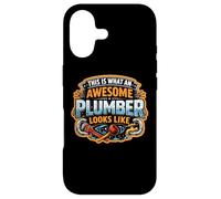 Carcasa para iPhone 17 This is What An Awesome Plumber Looks Like Funny Cita Divertido