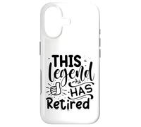 Carcasa para iPhone 17 This Legend Has Retired