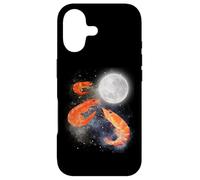 Carcasa para iPhone 17 Three Shrimp Moon Howling at The Moon Funny Prawn Meme