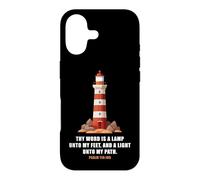 Carcasa para iPhone 17 Thy Word is a Lamp Unto My Feet - Psalm 119:10 Faith Verse