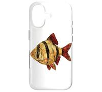 Carcasa para iPhone 17 Tiger Barb Puntigrus tetrazona Acuario de Agua Dulce