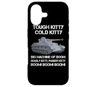 Carcasa para iPhone 17 Tiger Panzer Tank Meme Tough Kitty Cold Kitty WW2 Alemán