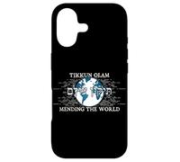 Carcasa para iPhone 17 Tikkun Olam Sanando el Mundo Judaísmo Vintage