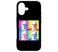 Carcasa para iPhone 17 Tim Walz Portrait Pop Art Retro Vintage