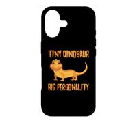 Carcasa para iPhone 17 Tiny Dinosaur Big Personality Cute Bearded Dragon
