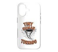 Carcasa para iPhone 17 Tiny Human Tornado Parent Life Funny Toddler Boy