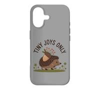 Carcasa para iPhone 17 Tiny Joys Only Cute Erizo Bellota Floral Naturaleza
