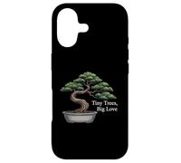 Carcasa para iPhone 17 Tiny Trees Big Love Bonsai Tree Plant Lover Art