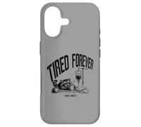 Carcasa para iPhone 17 Tired Forever Awake Brevemente Nurse Life