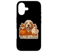 Carcasa para iPhone 17 Tis The Season Grand Basset Griffon Vendeen Perro Otoño Otoño