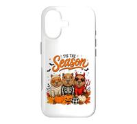 Carcasa para iPhone 17 Tis The Season Halloween Capybara Pumpkin Costume