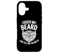 Carcasa para iPhone 17 Toca mi Barba y Dime Que Soy Bonita - Funny Beard