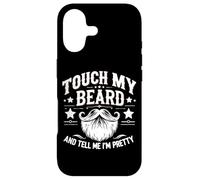 Carcasa para iPhone 17 Toca mi Barba y Dime Que Soy Bonita - Funny Beard