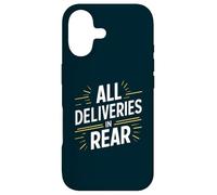 Carcasa para iPhone 17 Todas Las ENTREGAS EN LA Parte Trasera Funny Delivery Zone Drop-Off Signage