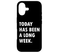 Carcasa para iPhone 17 Today Has Been A Long Week