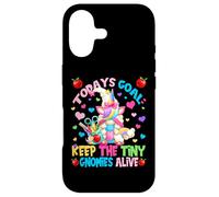 Carcasa para iPhone 17 Todays Goal Keep The Tiny Gnomies Alive For Unicorn Teacher