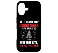 Carcasa para iPhone 17 Todo lo Que Quiero para Viajar en Navidad a la Ciudad de Nueva York NYC