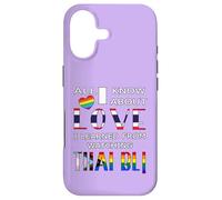 Carcasa para iPhone 17 Todo lo Que sé sobre el Amor lo aprendí Viendo Thai BL!