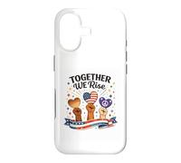 Carcasa para iPhone 17 Together We Rise Unity Diversity - Gráfico Inspirador