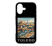 Carcasa para iPhone 17 Toledo España Ciudad Histórica Puesta del Sol Arte Escéni