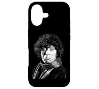 Carcasa para iPhone 17 Tom Baker Scared Expression Doctor Who Negro & Blanco