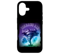 Carcasa para iPhone 17 Tornado Kid Storm Chaser Weather Lightning Tornado