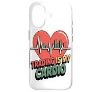 Carcasa para iPhone 17 Trading Is My Cardio Heart Loving Trader Analistas