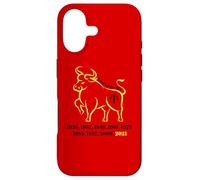 Carcasa para iPhone 17 Traditional Art Chinese New Year 2021 Year of The Ox
