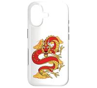 Carcasa para iPhone 17 Traditional Zodiac Lucky Red Oriental Chinese Dragon