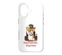 Carcasa para iPhone 17 Tráelo a casa Muchachos fútbol Bebiendo Cerveza