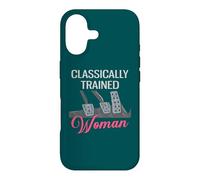 Carcasa para iPhone 17 Transmisión Manual Divertida de Mujer entrenada clásicamente