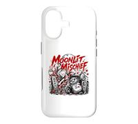 Carcasa para iPhone 17 Travesuras iluminadas por la Luna Japonesa Kitsune Tanuki Noche