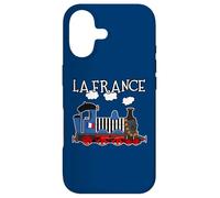 Carcasa para iPhone 17 Tren de Vapor francés Francia Tricolore Bandera