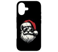 Carcasa para iPhone 17 Trendy Santa Claus Hat with Beard and Shades for Christmas