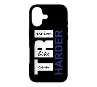 Carcasa para iPhone 17 Triatleta Try Harder - Swim Bike Run Triathlon Inspired